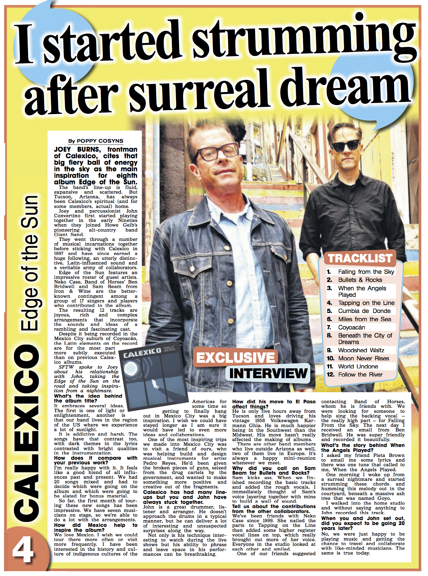 THE SUN INTERVIEW Casa de Calexico