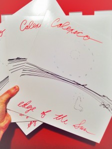 Calexico Handdrawn LP Sleeve